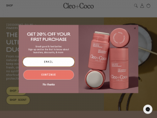 cleoandcoco.com screenshot