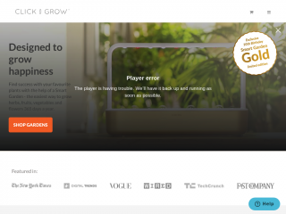 clickandgrow.com screenshot