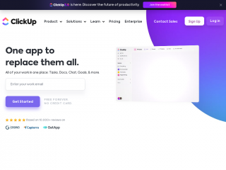 clickup.com screenshot