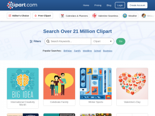 clipart.com screenshot
