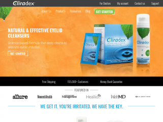 cliradex.com screenshot