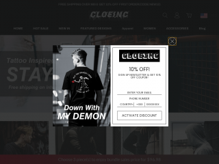 cloeinc.com screenshot