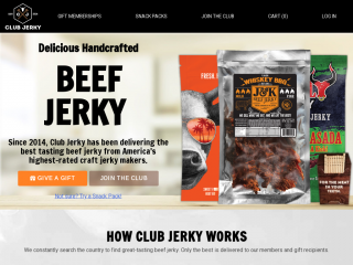 clubjerky.com screenshot