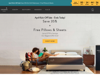 cocoonbysealy.com screenshot