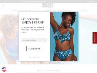 cocoreefswim.com screenshot