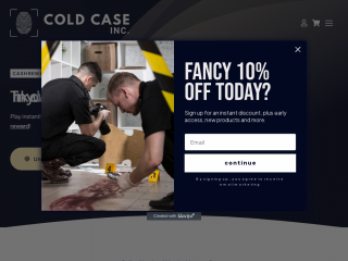 coldcaseinc.com screenshot