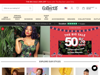 collectiflondon.com screenshot