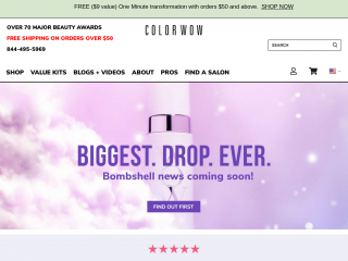 colorwowhair.com screenshot