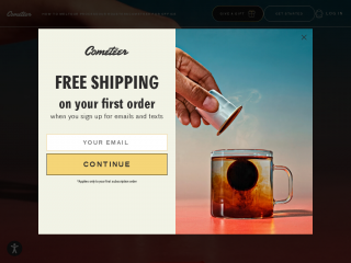 cometeer.com screenshot