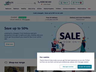 completecareshop.co.uk screenshot