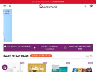 condomania.com screenshot