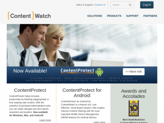 contentwatch.com screenshot
