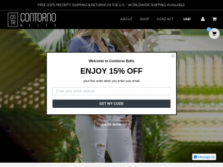 contornobelts.com screenshot