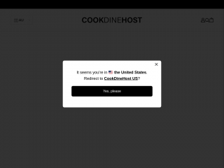 cookdinehost.com screenshot