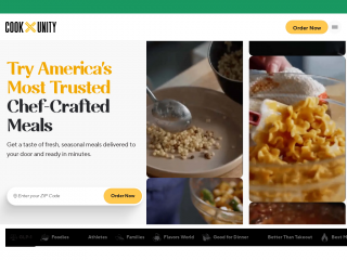 cookunity.com screenshot