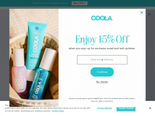 coola.com screenshot