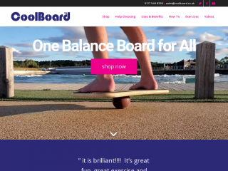 coolboard.co.uk screenshot