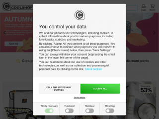 coolshop.co.uk screenshot