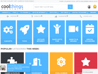 coolthings.com.au screenshot