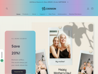cooseon.com screenshot