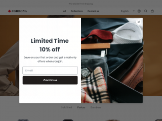 corbona.co screenshot