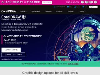 coreldraw.com screenshot