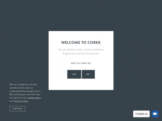 corkk.co.uk screenshot