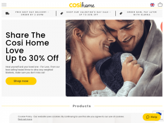 cosihome.com screenshot