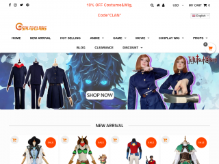 cosplayclan.com screenshot