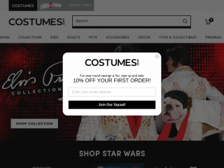 costumes.com screenshot