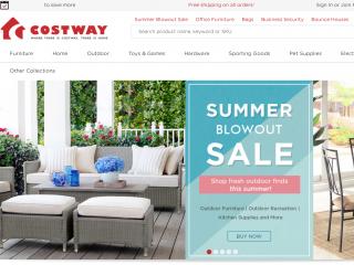 costway.com screenshot