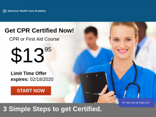 cpraedcourse.com screenshot