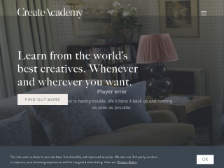 createacademy.com screenshot