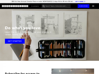 creativelive.com screenshot