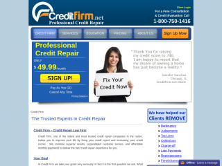 creditfirm.net screenshot