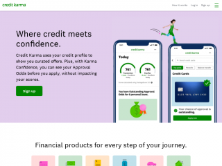 creditkarma.com screenshot
