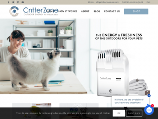 critterzoneusa.com screenshot