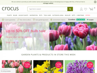 crocus.co.uk screenshot