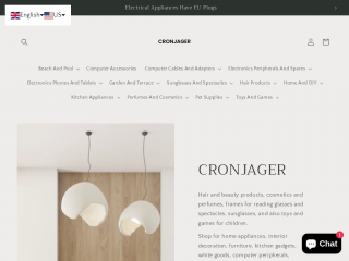 cronjager.com screenshot