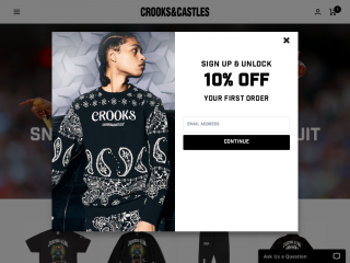 crooksncastles.com screenshot