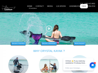 crystalkayak.com screenshot