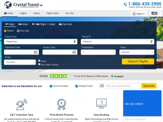 crystaltravel.us screenshot