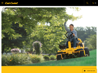 cubcadet.ca screenshot