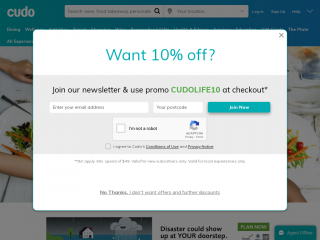 cudo.com.au screenshot