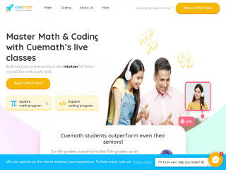 cuemath.com screenshot