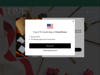 cupofte.ca screenshot