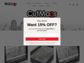 cutmaps.com screenshot