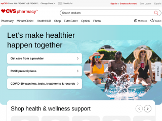 cvs.com screenshot