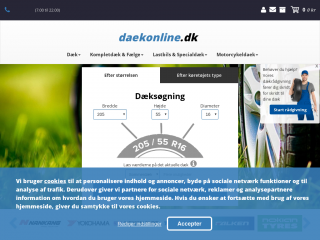 daekonline.dk screenshot
