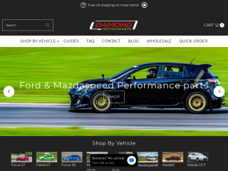damondmotorsports.com screenshot